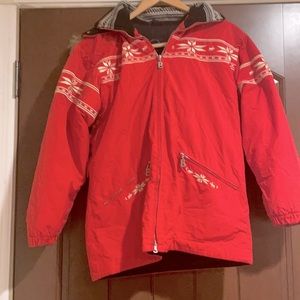 Vintage Bogner Ski Jacket with fur hood